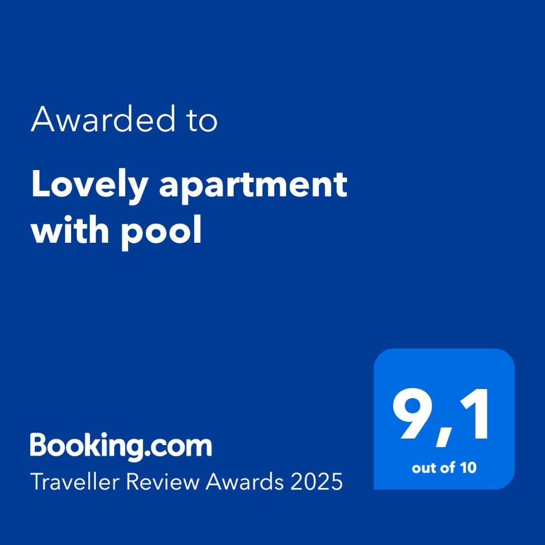 Lovely Apartment With Pool Коста-дель-Силенцио Экстерьер фото